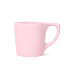 10oz Lino Diner Coffee Mug - Pink