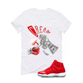 Air Jordan 11 Gym Red "Win Like '96" White T (Cream)