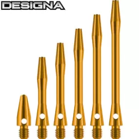 Aluminum Dart Shaft Gold