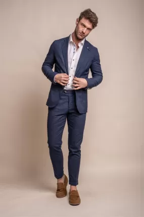 Alvari Navy Two Piece Suit