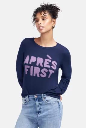 Apres Ski Baggy Beach Jumper | Black Iris