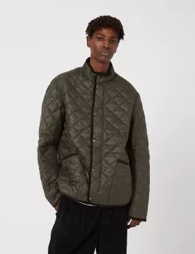 Barbour Koppel Quilted Jacket - Darkest Olive