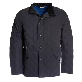 Barbour Mens Shoveler Quilt Jacket Navy