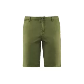 Bomboogie bermuda casual chinos for men in gabardine Grit BMGRITTTX3 359 martini olive