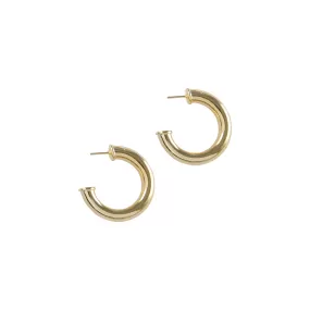 Brandee Polished Hoop Earrings