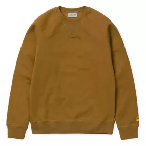 Carhartt Chase Sweatshirt - Hamilton Brown / Gold