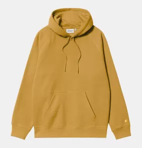 Carhartt WIP Hooded Chase Sweatshirt in Sunray