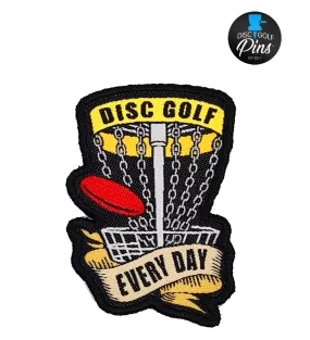 Disc Golf Every Day Patch