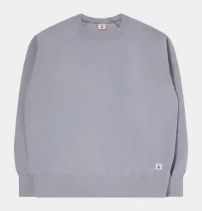 EDWIN Raglan-Sleeve Crewneck in Blue