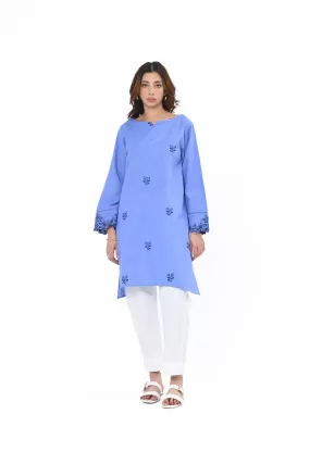 Embroidered Khaddar Kurta