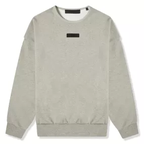 Fear Of God Essentials Dark Heather Oatmeal Crewneck (FW23)