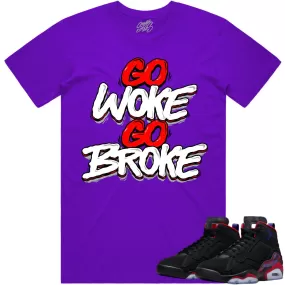 Jordan MVP Raptors Shirt to Match - RED GO WOKE GO BROKE