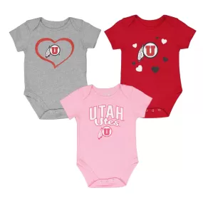 Kids' (Infant) Utah Utes 3 Piece Champ Set (KZ415Z5 32)