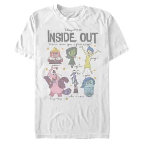 Mad Engine Disney Pixar Inside Out Feels Men's T-Shirt