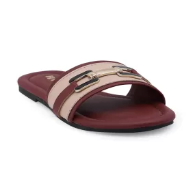 Maroon Casual Slipper G30332