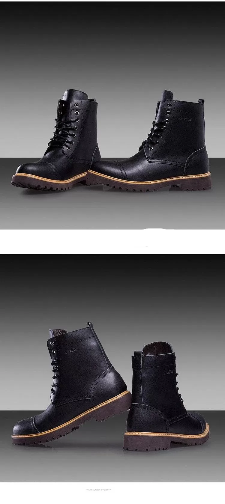 Men Casual Leather Boots