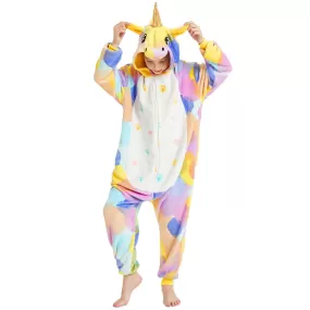 Rainbow Circles Unicorn Kids Onesie