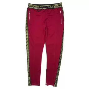 Reason Patterned Jogger (Burgundy) - RSNPTNJGR