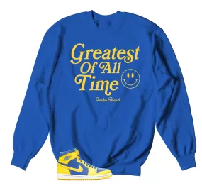 Retro 1 Laney Sweater - Goat - Royal