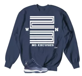 Retro 11 Midnight Navy Sweater - WIN 23 - Navy