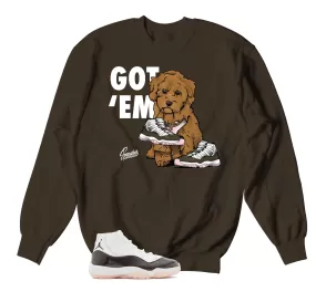 Retro 11 Neapolitan Sweater - Got Em - Brown