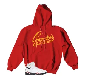 Retro 7 Cardinal ST Logo Hoody