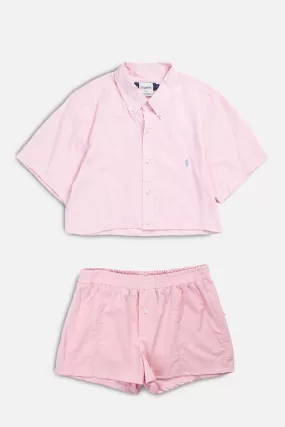 Rework Oxford Shorts Set - S