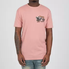 RIDE TO GLORY TEE PINK