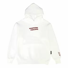 ROSEMAESE ROSEMAESE X FORKICKS ORIGINAL HOODIES-WHITE