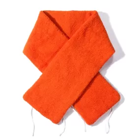 S.K. MANOR HILL SCARF ORANGE PILE