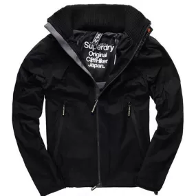 Superdry Cliff Hiker Jackets - Black / Charcoal