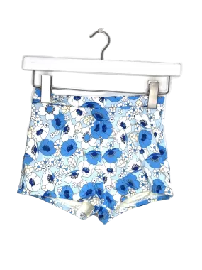 Triangl Bikinis Blue Floral High Waist Swim Shorts UK 6