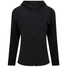 Womens Mist Over Full Zip Windbreaker Jacket Black - SS24