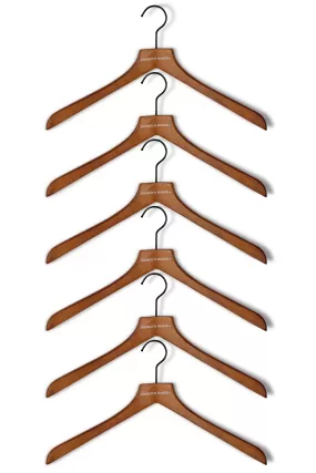 Wood Jacket Hanger